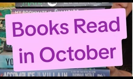 I read 29 Books for the Month of October. Reading as much books as I can in my TBR.