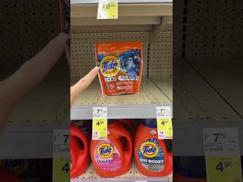 RUNN Deal at Walgreens! Get Tide, Downy, Gain for $2.49 each! Deal valid: 10/5-11/25 #walgreensdeals