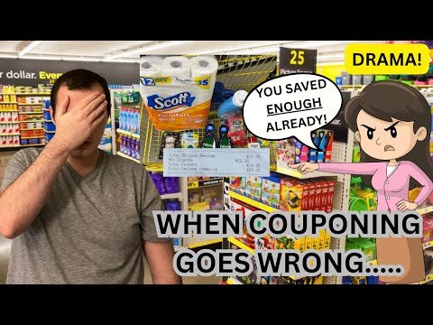 WHEN COUPONING GOES WRONG! ~ THE MANAGER THOUGHT I SAVED ENOUGH ALREADY?!? ~ COUPON DRAMA :/