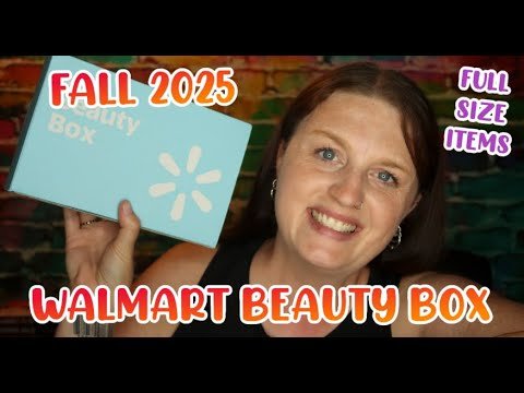 Walmart Beauty Box Unboxing || Fall 2025 || Full Size Items || Travel Size Items