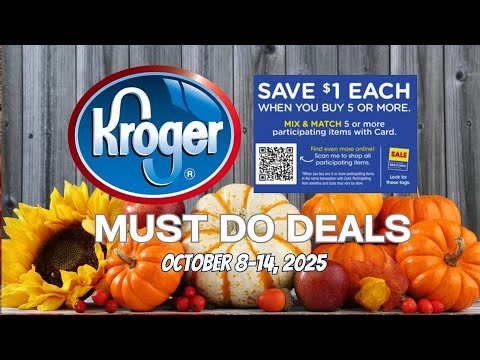 *4 FREEBIES* Kroger’s MUST DO Deals for 10/8-10/14 | MEGA SALE, New Weekly Digitals, & MORE