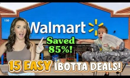 Walmart Ibotta Haul – 15 Easy Ibotta Rebates! Saved 85%! 10/5-11/25