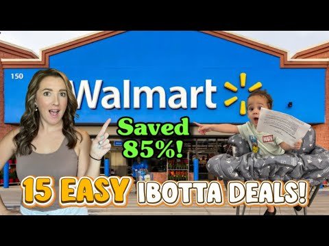 Walmart Ibotta Haul – 15 Easy Ibotta Rebates! Saved 85%! 10/5-11/25