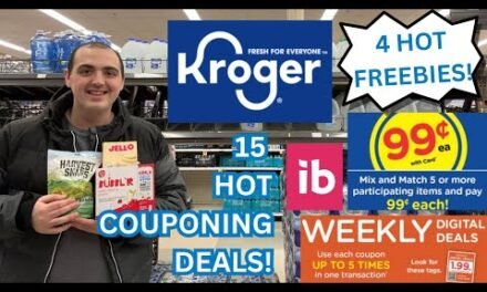 4 HOT FREEBIE DEALS AT KROGER! ~ 15 HOT KROGER COUPONING DEALS ~ SO MANY GROCERY DEALS ~ 11/12-11/18
