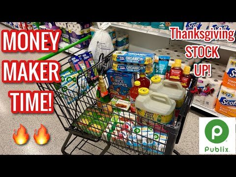 Publix Free & Cheap Grocery Couponing Deals & Haul| MONEY MAKER TIME!!🙌🏾 |11/12-11/18 or 11/13-11/19