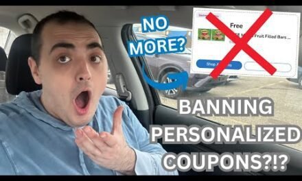 NO MORE PERSONALIZED COUPONS (KROGER BEST CUSTOMER COUPONS / CVS CRTS / ETC)?!? ~ COUPON BAN?! :/