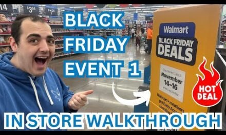 WALMART BLACK FRIDAY EVENT 1 WALKTHROUGH (11/14/25 – 11/16/25) ~ LOTS OF HOT DEALS!