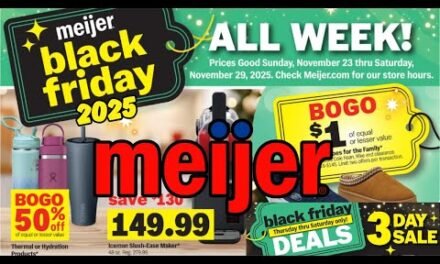*BLACK FRIDAY DEALS* Meijer Ad Preview for 11/23-11/29 | Week Long Sale + 3 Day Sale