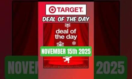 Target Deal of the Day. There will be a new deal everyday to save. One Day Only November 15th 2025