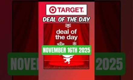 Target Deal of the Day. There will be a new deal everyday to save. One Day Only November 16th 2025