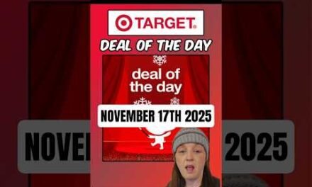 Target Deal of the Day. There will be a new deal everyday to save. One Day Only November 17th 2025