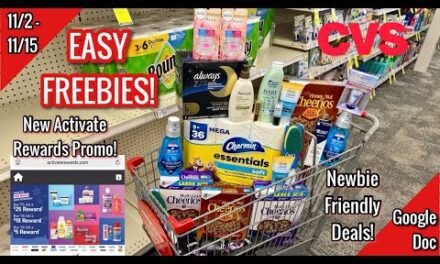 CVS Free & Cheap Coupon Deals & Haul|11/2 – 11/15|FREEBIES! New Activate Rewards|Learn CVS Couponing