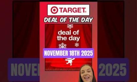 Target Deal of the Day. There will be a new deal everyday to save. One Day Only November 18th 2025