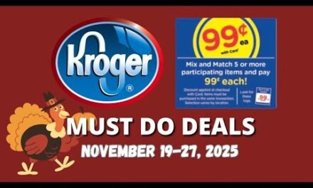*$.99 Sale* Kroger MUST DO Deals for 11/19-11/27 | 9 Day Sale | NEW Weekly Digitals& MORE