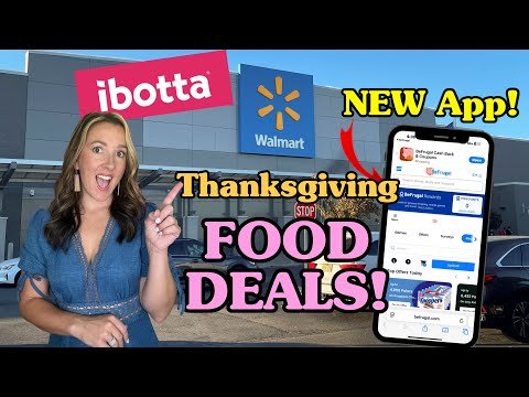 Walmart Ibotta Haul – Thanksgiving FOOD DEALS & NEW BeFrugal App! 11/16-22/25