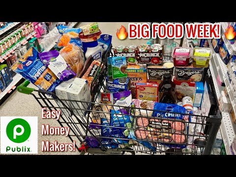 Publix Free & Cheap Grocery Couponing Deals & Haul| BIG FOOD WEEK! Money Makers! 🙌🏾 | 11/19-11/26