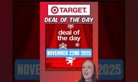 Target Deal of the Day. There will be a new deal everyday to save. One Day Only November 22nd 2025