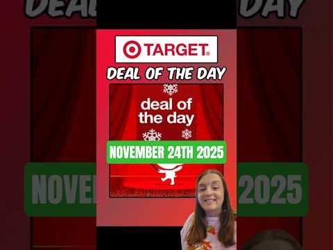Target Deal of the Day. There will be a new deal everyday to save. One Day Only November 24th 2025