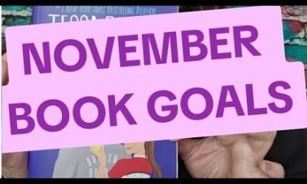 November Book Goals #bookgoals #goals #reading #tbr #books