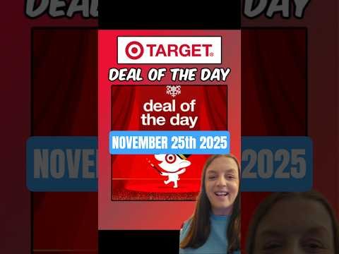 Target Deal of the Day. There will be a new deal everyday to save. One Day Only November 25th 2025