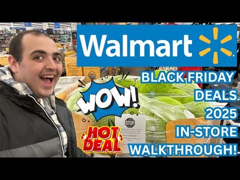 WALMART 2025 BLACK FRIDAY DEALS IN STORE WALKTHROUGH! ~ SO MANY AWESOME DEALS! ~ ONLINE / IN STORE