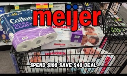 *3 DAYS ONLY* Meijer “Spend $100, Save $40” Deal for Black Friday | 11/27-11/29 | Diapers & MORE