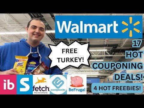 FREE TURKEY AT WALMART! ~ 4 HOT WALMART FREEBIES ~ 17 HOT WALMART COUPONING DEALS!