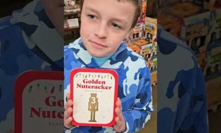 We found the Golden Nutcracker at World Market. #goldennutcracker  #worldmarket #scavengerhunt