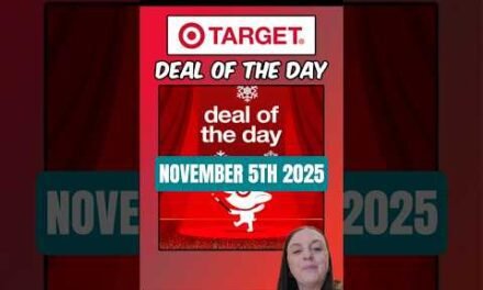 Target Deal of the Day. There will be a new deal everyday to save. One Day Only November 5th 2025