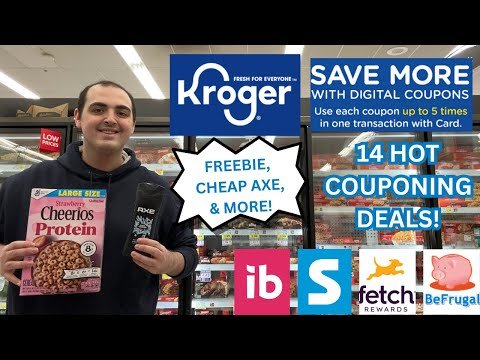 14 HOT KROGER COUPONING DEALS! ~ FREEBIE DEAL / CHEAP AXE / MORE! ~ 11/5/25 - 11/11/25