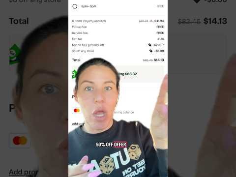 Instacart LAUNDRY DEAL 😳😳 Instacart -6 LARGE Laundry items $2 EACH! #couponing