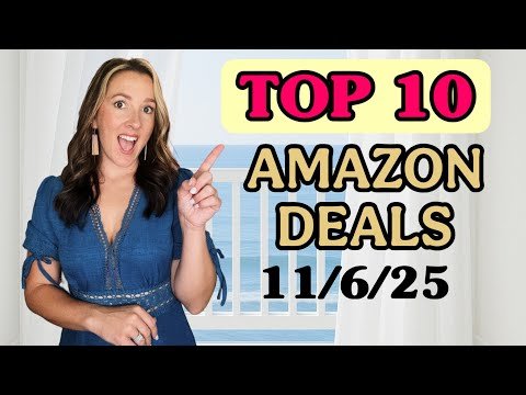 Top 10 Amazon Deals TODAY 11/6/25!