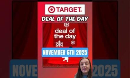 Target Deal of the Day. There will be a new deal everyday to save. One Day Only November 6th 2025