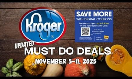 *4 FREEBIES* Kroger UPDATED Must Do Deals for 11/5-11/11 | Thanksgiving Deals & MORE