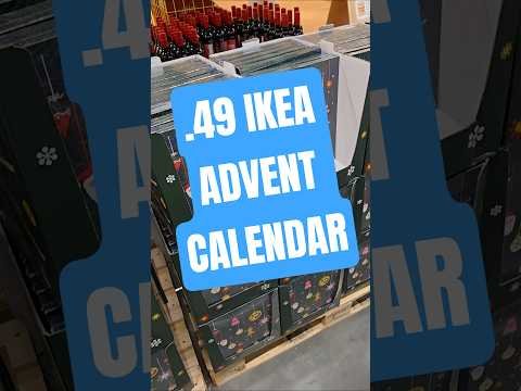 Awesome Deal for a Chocolate Advent Calendar from Ikea #adventcalendar #ikea #ikeaadventcalendar