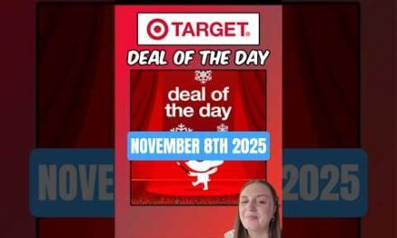 Target Deal of the Day. There will be a new deal everyday to save. One Day Only November 8th 2025