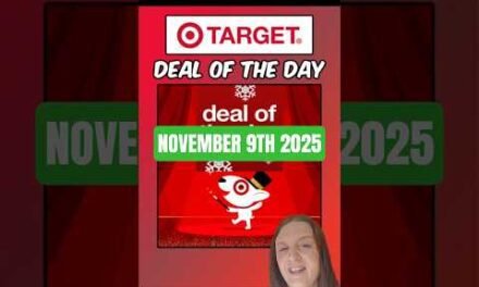 Target Deal of the Day. There will be a new deal everyday to save. One Day Only November 9th 2025