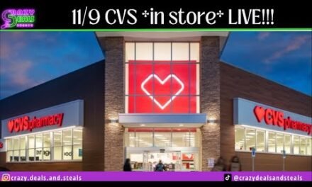 11/9 CVS *in store* LIVE!! 11/9 CVS COUPONING & HAUL #cvsdeals