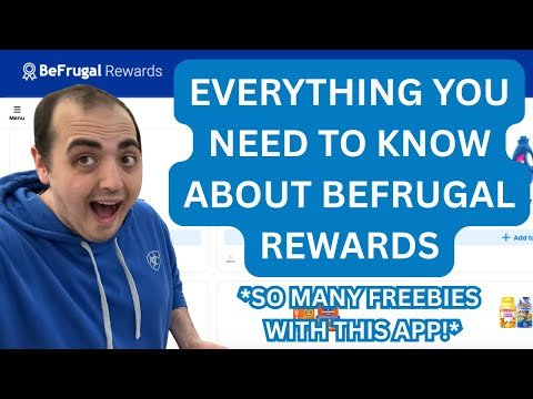 *SO MANY FREEBIES WITH THIS APP!* ~ EVERYTHING YOU NEED TO KNOW ABOUT BE FRUGAL REWARDS