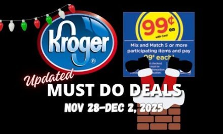 *LAST CHANCE* Kroger UPDATED Must Do Deals for 11/28-12/2 | Final Days of Sale Week