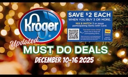 *MERRY DAYS* Kroger UPDATED Must Do Deals for 12/10-12/16 | 3 Day Sale, Final Merry Deals Day + MORE