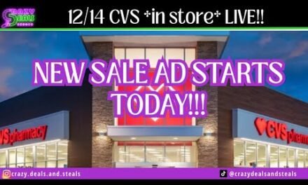 12/14 CVS *in store* LIVE!NEW 12/14 CVS SALE AD& DEALS! 12/14 CVS Couponing & Haul #cvsdealsthisweek