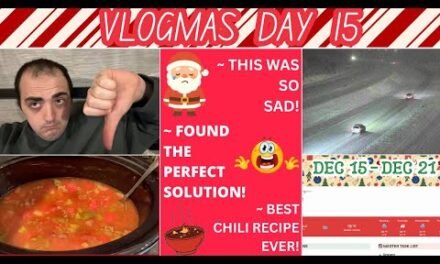 THIS WAS SO SAD 😭😭😭 ~ FOUND THE PERFECT SOLUTION ~ BEST CHILI EVER RECIPE ~ VLOGMAS DAY 15