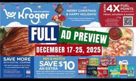 *NEW SALE!?!* Kroger FULL Ad Preview for 12/17-12/25 | 5x Digital, Baby Event, Weekly Digital & MORE