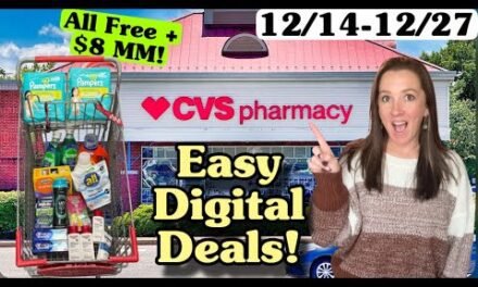 CVS Haul- All digital coupon deals! $4.15 LARGE TIDE! 12/14-12/27