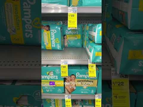 DONT PAY FULL PRICE FOR DIAPERS! You can save 25% at CVS using only your phone! It’s a no brainer