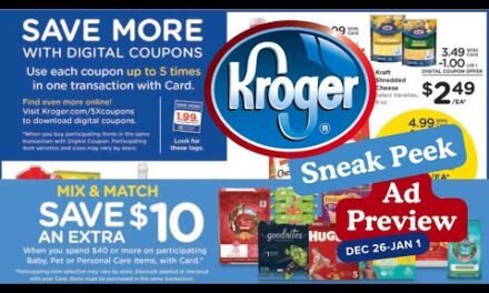 *Merry Christmas* Kroger SNEAK PEEK Ad Preview for 12/26-1/1 | 5x Digitals, Weekly Digitals, & MORE