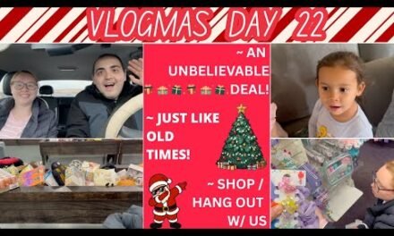 SCORED AN UNBELIEVABLE DEAL ~ JUST LIKE OLD TIMES ~ SHOP / HANG OUT WITH US! ~ VLOGMAS DAY 22