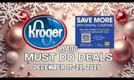 *Merry Christmas* Kroger UPDATED Must Do Deals for 12/17-12/25 | 5x Digitals, Weekly Digitals & More