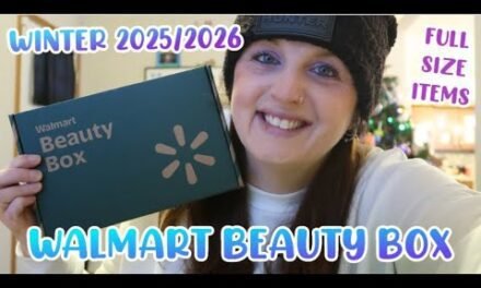 Walmart Beauty Box Unboxing || Winter 2025/2026 || Full Size Items || Travel Size Items || NEW PRICE